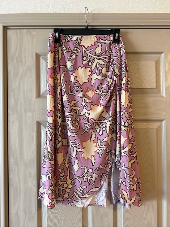 Knox Rose Dresses & Skirts - Knox Rose Pink and Cream Abstract Floral Skirt